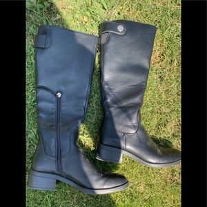 Forever 21 a little below knee-high boots